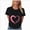 T-Shirt H25-Black, variant on Women Breast Cancer Print T Shirt Short Sleeve Women Short Sleeve Round Neck Tee Comfy Casual Vacation Clothes