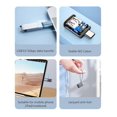 thumbnail image 4 of USB Male to USB-C Female High Speed Data Transfer, USB A to USB C Gray One Size. Adapter., 4 of 5
