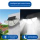 thumbnail image 5 of Lámpara De Inducción De Pared Lámpara De Carga Solar Para Exteriores 113 Led Ángulo Ajustable Garaje Granja Lámpara De Pared Impermeable Con 3 Modos De Iluminación Advancent HA012934-00, 5 of 7