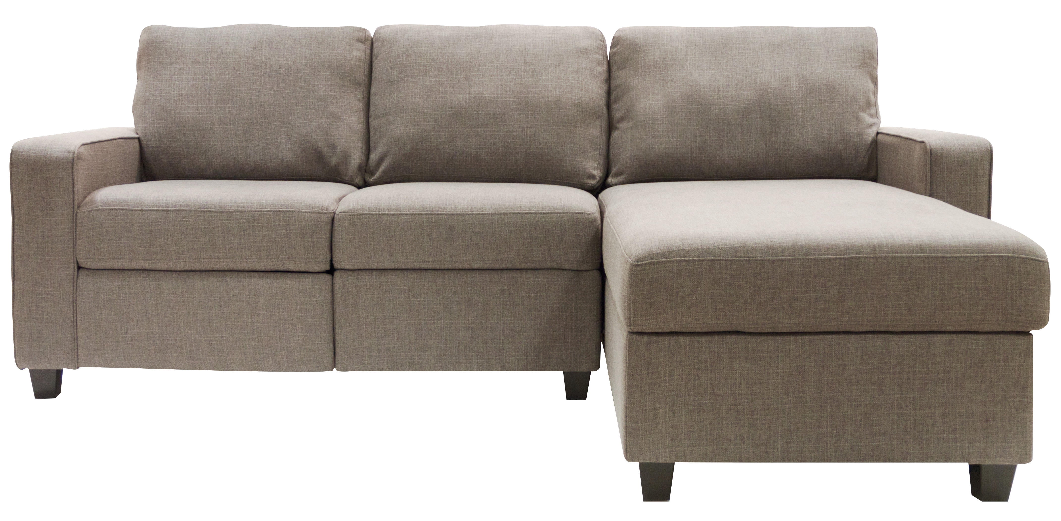 Serta Palisades Reclining Sectional with Right Storage Chaise Beige Walmart