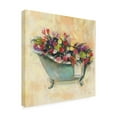 thumbnail image 4 of Carol Rowan 'Bathtub Bouquet I' Canvas Art, 4 of 4