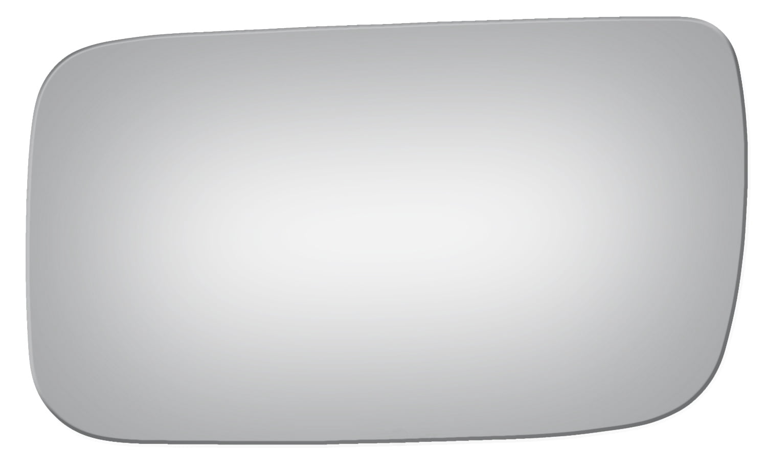 Burco Side View Mirror Replacement Glass - Clear Glass - 2534