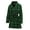 158, variant on Blue Tartan Pattern Women Bathrobe One Size Univeral Fits, Tartan Plaid Retro Fashion Lightweight Plush Fleece Long Robe For Women