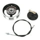 thumbnail image 5 of Scooter de scooter Eléctrico Cabillo de Rueda, Cable de Freno 10x3.0 Rim Wheel Probas de Choques A Prueba de Amortiguadores M12 Mentaje de Montaje Alta Resistencia Para Mini, 5 of 7