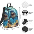thumbnail image 2 of Easygdp Colorful Underwater Shark para Easygdp Yak - Mochila Casual Ligera y Resistente para Viaje y Senderismo para Hombres y Mujeres, 2 of 7