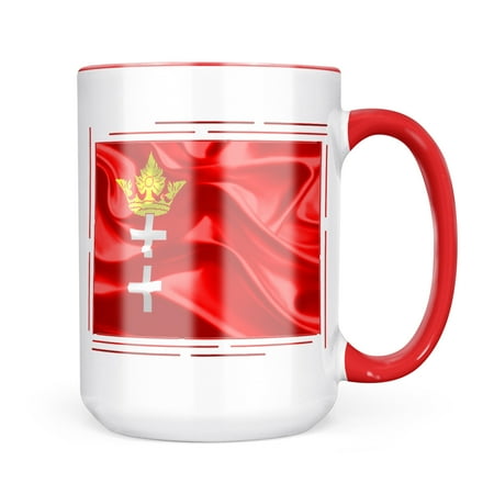 

Neonblond Danzig (Free City of Danzig) 3D Flag Mug gift for Coffee Tea lovers