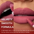 thumbnail image 6 of Long-Lasting Smudge-Proof Lipstick - Shade C A3 - 2 in 1 Lipstick & Liquid Lipstick Double Ended Lip GLōss and Lipstick Finish Long Lasting Velvet Lip GLōss Colorful Multifunctiona Makeup Organizers, 6 of 9