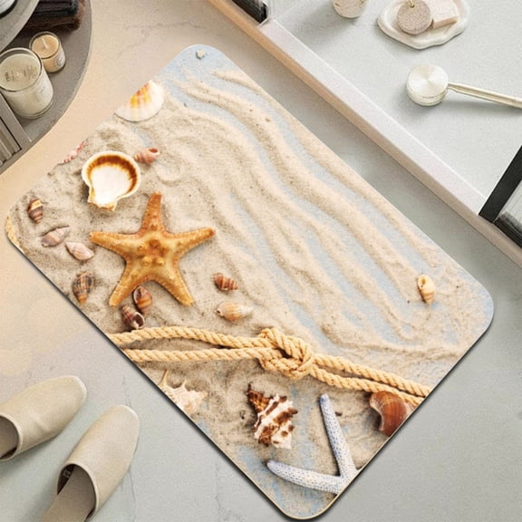 Yufenmy Bath Rug Mat Non Slip and Absorbent Bathroom Rug Saved Non-Slip, Machine Washable Carpet for Bathroom, Tub and Shower, Home Decor Accessories