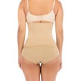 thumbnail image 7 of DODOING Women's Body Shaper Waist Cincher Weight Loss Firm Control Hot Sweat BodyShaper Slimming Shapewear Beige/Black, 7 of 7