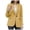 Yellow, variant on Womens Solid Color Blazer Notched Lapel One Buttoned Mid-Length Coat Causal Business Office Open Front Jacket Peacoat