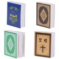 thumbnail image 1 of 1: 6 Libro de , Lectura, Accesorio de Decoración, Juguete, 4 Piezas CUTICAT Libro de la Biblia de la casa de muñecas, 1 of 7