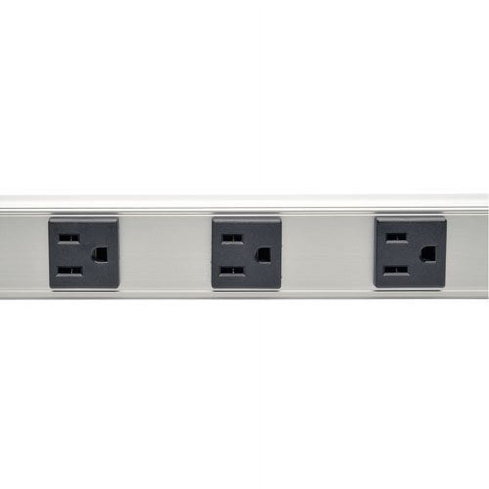 Tripp Lite 12 Outlet Power Strip, 6 ft Cord, 120V, 15A, 36 Inch Vertical Housing, Metal (PS361206)