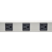 Tripp Lite 12 Outlet Power Strip, 6 ft Cord, 120V, 15A, 36 Inch Vertical Housing, Metal (PS361206)