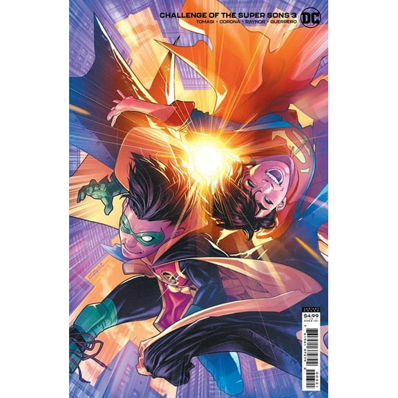 Challenge Of The Super Sons #3 (of 7) Cvr B Jamal Campbell Card Stock Var DC Comics Comic Book