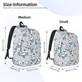 thumbnail image 2 of Yiaed Cute Panda Bear Print Print Laptop Backpack Travel Canvas Backpack Vintage Aesthetic Backpack for School Knapsack Backpack Backpack for School-Medium, 2 of 5