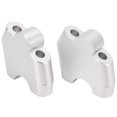 thumbnail image 4 of Reemplazo de aleación de aluminio de abrazadera elevadora de manillar de 2 piezas para CB500F CB500X 2013-2017Plata, 4 of 5