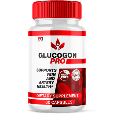 Glucogon Pro Maximum Strength Blood Support Supplement 60 Capsules