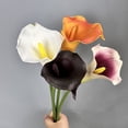 thumbnail image 3 of Riguas Artificial Common Calla Lily Realistic Fake Flower Stem Home Office Wedding Party Indoor Outdoor Faux Bloom Centerpiece Decoration, 3 of 7