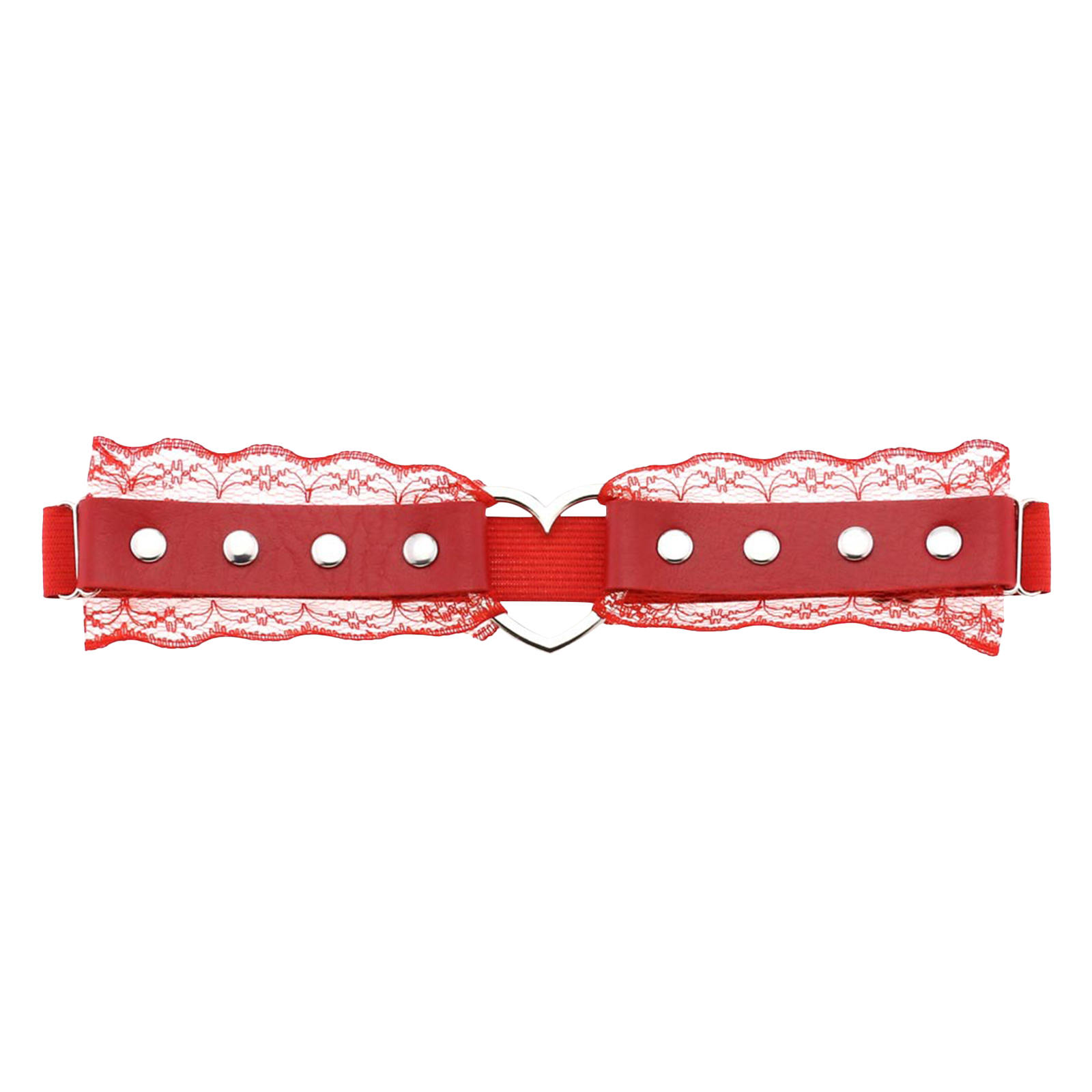 BIOSA Lace Heart-shaped Thigh Garter 
