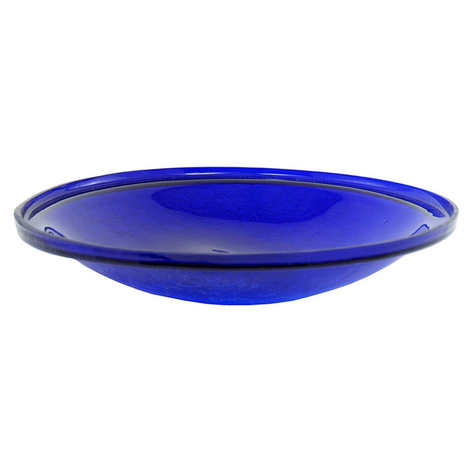 Achla Designs Crackle Bowl Glass Birdbath - image 2 of 8