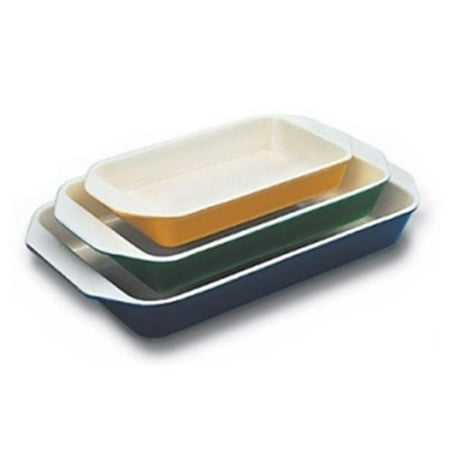 World Cuisine A1735134 Large 3 Qt Blue Rectangular Dish | Walmart Canada