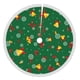thumbnail image 1 of Faldas para árbol de Navidad de 30 pulgadas con texto "Merry Christmas", tapete para árbol de Navidad para vacaciones de invierno, falda para árbol de Navidad para decoraciones navideñas rústicas, 1 of 8