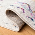 thumbnail image 5 of SAFAVIEH Tulum Ronald Distressed Runner, 2' x 5', Ivory/Fuchsia, 5 of 7