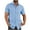 bleu, variante sur cllios Chemises Guayabera Cubaines pour Hommes en Coton et Lin Décontractées à Boutons T-Shirt Chemise d'Été de Plage à Manches Courtes à Col Chemises Texturées Tropicales