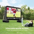 20ft Inflatable Screen SPECSTAR 20 ft Inflatable Movie Screen, Outdoor Large Projection Screen ...