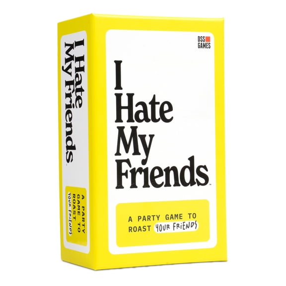 I Hate My Friends by DSS Games | Hilarious Roast Party Game for Adults | Ages 17 