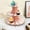 Pink PK, variant on Giunmcul up to 50% Off Three Tier Paper Foil Cake Stand Children Adult Birthday Party Event Anniversary Celebration Cake Stand