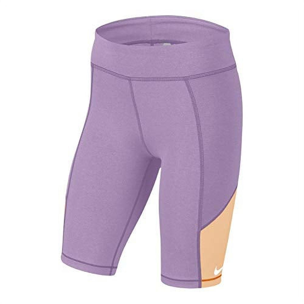 purple nike cycling shorts