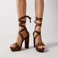 thumbnail image 4 of DREAM PAIRS High Heels Chunky Block Platform Heels for Women Strappy Gladiator Sexy Open Toe Heels Dressy Pumps Sandals, 4 of 6