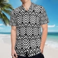 thumbnail image 5 of High Quality Hawaiian Shirts for Men Short Sleeve Aloha Beach Shirt Floral Summer Casual Button Down Shirts Blouses YHSXW8, 5 of 7
