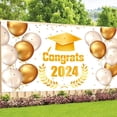 thumbnail image 1 of HOARBOEG Graduation Decorations Congratulations Graduation 2024 Graduation Graduation Decorations Graduation Photo Backgrounds, 1 of 8