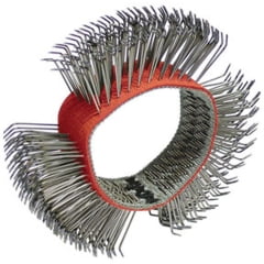 

DYNABRADE DYNABRADE - 92248 - 4 (102 mm) Dia. x 1/2 (13 mm) W Bent Coarse Wire Wheel