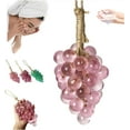 thumbnail image 1 of Grape Soap,Grape Soap on a Rope,Handmade Grapes Cluster Shaped Soaps,Decorative Soaps Bars,DIY Exquisite Home Decor and Gift Choice for Washing Hands and Fresh Air Men Women, 1 of 9