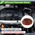thumbnail image 2 of Unique Bargains 20Ft 13/16" 20mm ID 3.5mm Thickness Silicone Vacuum Hose for Air and Water Red, 2 of 6