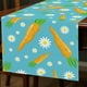 thumbnail image 2 of Camino de mesa de Pascua con estampado de conejitos de lino Mantel para el hogar Decoración para fiestas Mantel Mantel individual F, 2 of 5