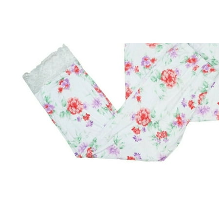 

Charter Club Lace-Trim Pajama Pants Blossoms White Size Large: L/White