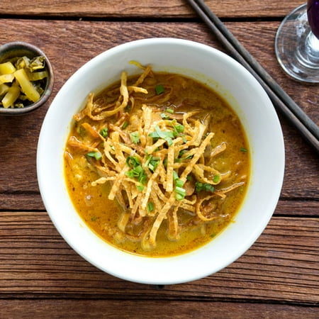 Burmese Curry Noodles Meal Kit by Takeout Kit, Dinner for 4