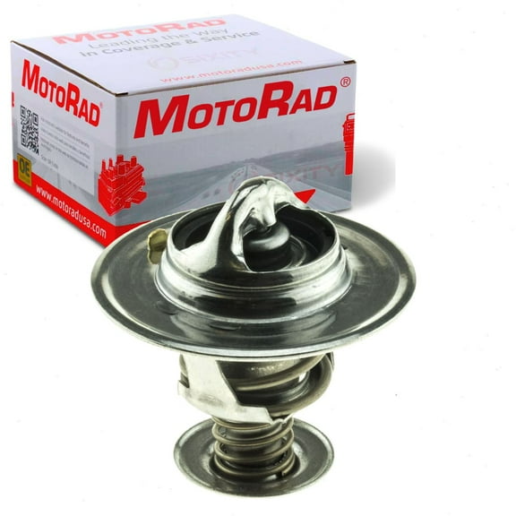 MotoRad Engine Coolant Thermostat compatible with Ford F-150 1997-2014 - 195F