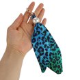 thumbnail image 5 of Unique Bargains 1 Pc Handbag Charms Keychain Leopard Scarf Bag Accessories Blue Green, 5 of 6