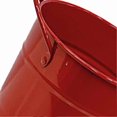 thumbnail image 2 of Desktop Pencil Pen Holder Iron Art Cute Bucket Shape Multifunctional Pencil Organizer Makeup Brush Holder Red, 2 of 3