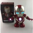 thumbnail image 1 of Figuras de acción de Marvel Iron Man Dance para niños, Super héroes, Robot, cantar sonido, Led, Spiderman, vengadores, regalo para bebés, 19cm Fivean unisex, 1 of 2
