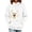 White, variant on FRSASU Women's Cat Hoodie with Pouch Oversized Kangaroo Pocket Dog Pouch Sweatshirts Pet Carrier Animal Holder Long Sleeve Pullover White