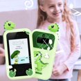 thumbnail image 1 of Pantalla de teléfono inteligente para niños Cámara HD Regalo de cumpleaños para niños Dinosaurio para niños de 3 años en adelante Teléfono de juego para niños y niñas Juguete de viaje Electrónica, 1 of 6