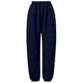 thumbnail image 6 of Girls' Athletic Regular Fit Workout Jogger Sweatpants with Pockets 12-13 Years, 6 of 7