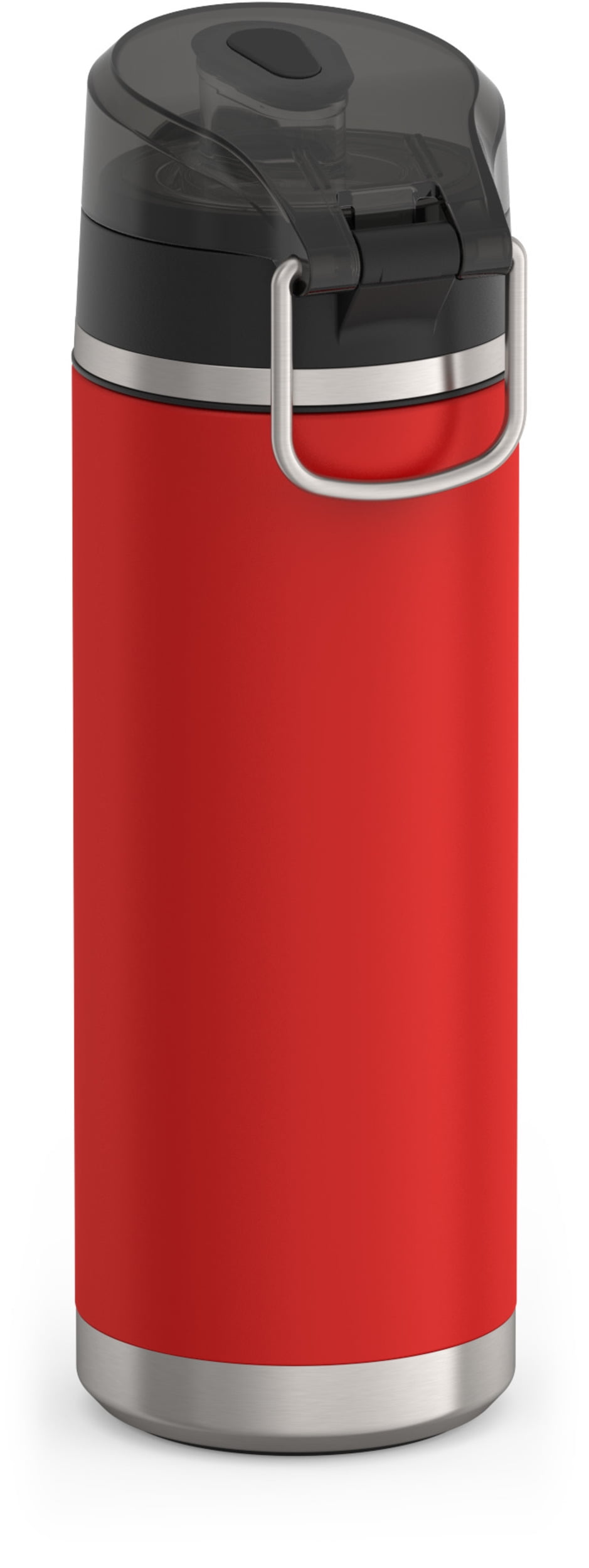 Thermos ICON Series Stainless Steel Vacuum Insulated Water Bottle w/ Spout, Crimson, 24oz