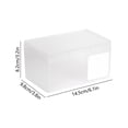 thumbnail image 3 of Small Plastic Storage Box with Lid, Stackable Organizer for Bathroom, Makeup, Office, and Home Supplies, 3 of 6